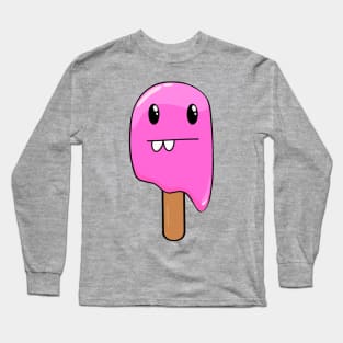 Psychedelic Cute Derpy Kawaii Popsicle Long Sleeve T-Shirt